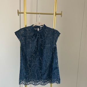 Erdem MOCKNECK blouse